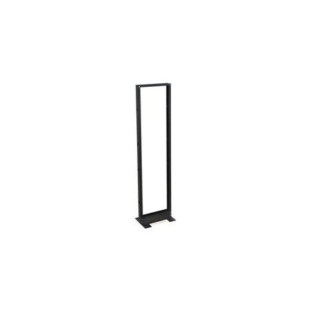 Cable Wholesale 2-Post Relay Rack, 19 inch, 45U, Dimensions: 84.12 H x 20.81 W x 15.04 D inches 61R2-12045